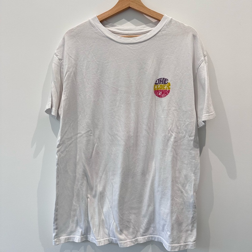 Elder statesman cotton cashmere tee